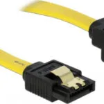 DeLock 7-Pin SATA III - 7-Pin SATA III 90° Cable 0.7m Κίτρινο (82482)