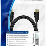 MediaRange HDMI 2.0 Premium High Speed 4K 60Hz HDR Cable HDMI male - HDMI male 2m Μαύρο MRCS196