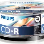 Philips Εγγράψιμα CD-R 52x 700MB Cake Box 25τμχ CR7D5NB25/00