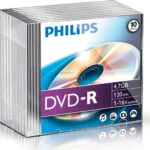 Philips Εγγράψιμα DVD-R 16x 4.7GB 10τμχ (DM4S6S10F/00)