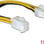 DeLock 8-Pin EPS - 4 Pin EPS Cable 0.15m Πολύχρωμο 82405