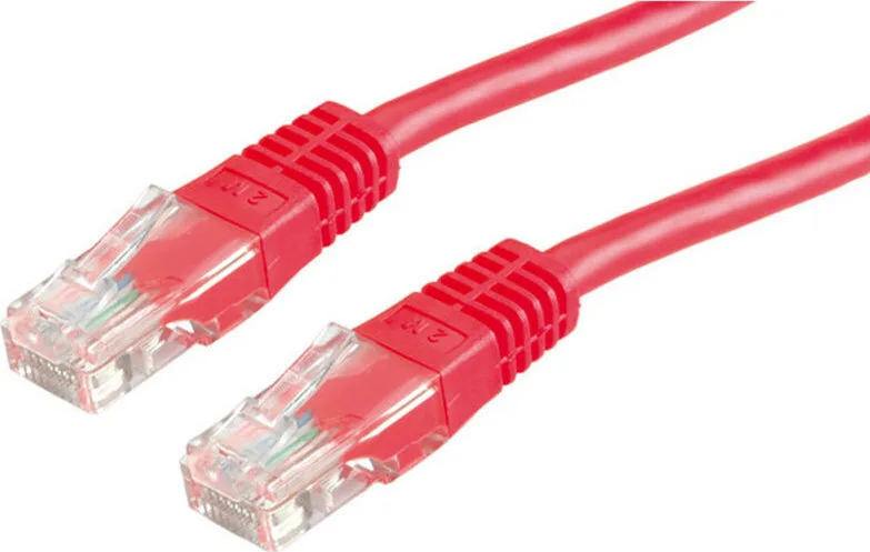 Roline U/UTP Cat.6 (Gigabit) Καλώδιο Δικτύου Ethernet 5m Κόκκινο 21.99.1561 - Image 1