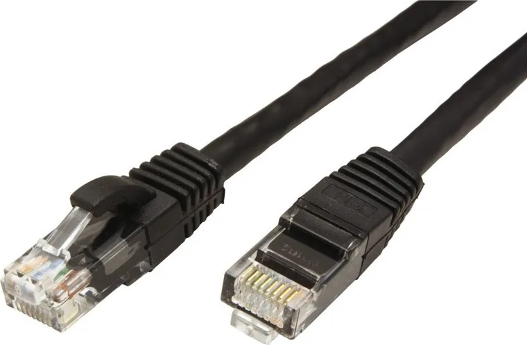 Value U/UTP Cat.6a (Gigabit) Καλώδιο Δικτύου Ethernet 5m Μαύρο 21.99.1465-50 - Image 1