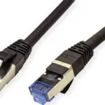 Value S/FTP Cat.6a (Gigabit) Καλώδιο Δικτύου Ethernet 3m Μαύρο 21.99.1963-50