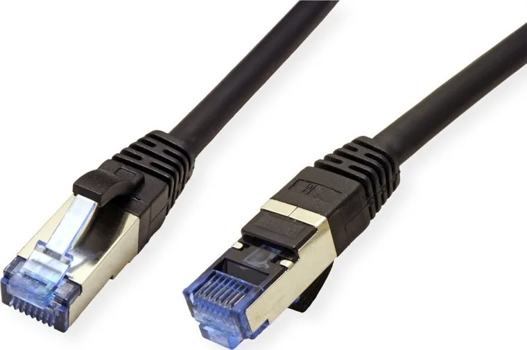 Value S/FTP Cat.6a (Gigabit) Καλώδιο Δικτύου Ethernet 3m Μαύρο 21.99.1963-50 - Image 1