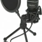 DeLock 66331 Set Σετ Πυκνωτικό Μικρόφωνο USB Επιτραπέζιο για Φωνητικά