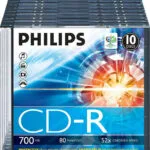 Philips Εγγράψιμα CD-R 52x 700MB 10τμχ CR7A0NJ10/00