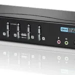 Aten 4-Port USB DVI Dual Link/Audio KVMP Switch