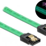 DeLock 7-Pin SATA III - 7-Pin SATA III Cable 30cm Πράσινο (82064)