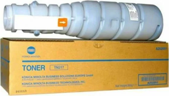 20201012113136_konica_minolta_tn_217_black.jpeg Konica Minolta TN217 Γνήσιο Toner Laser Εκτυπωτή Μαύρο 17500 Σελίδων (A202031 Α202051) - Image 1
