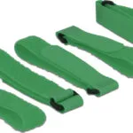 DeLock Δεματικά Καλωδίων Πλαστικά 300mmx20mm σε Πράσινο χρώμα (5τμχ) (18706)