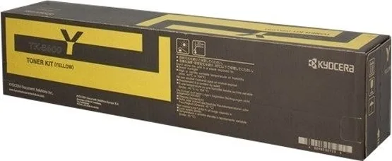 20201012164025_792c6652.jpeg Kyocera TK-8600Y Γνήσιο Toner Laser Εκτυπωτή Κίτρινο 20000 Σελίδων 1T02MNANL0 - Image 1