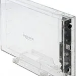 DeLock Θήκη για Σκληρό Δίσκο 3.5" SATA III με σύνδεση USB 3.2 Type-C σε Διάφανο χρώμα 42623