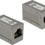DeLock Adapter RJ45 female - RJ45 female Cat.5e STP