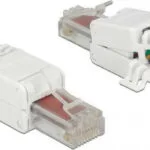 DeLock Βύσμα RJ-45 male 2τμχ Λευκό 86416