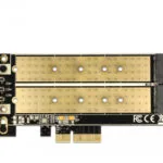 DeLock Κάρτα PCIe σε 2 θύρες M.2 (Key B/Key M) (89630)