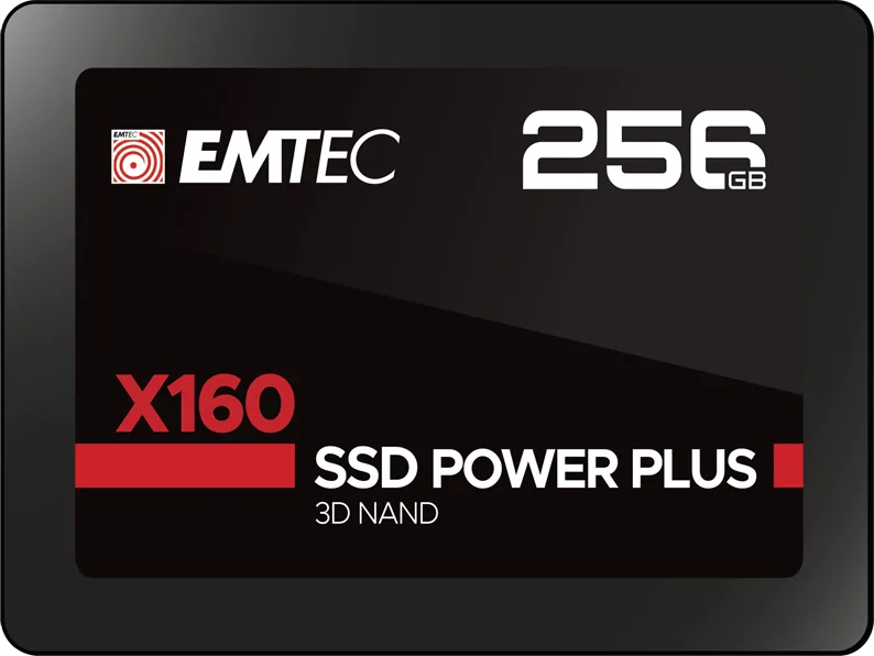 20201021130940_emtec_x160_ssd_power_plus_256gb.jpeg Emtec X160 SSD Power Plus 256GB τύπου 2.5'' με σύνδεση SATA III ECSSD256GNX160 Bulk - Image 1
