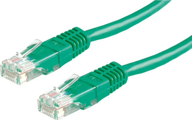 Roline U/UTP Cat.6 (Gigabit) Καλώδιο Δικτύου Ethernet 5m Πράσινο 21.99.1563 - Image 1