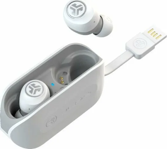 20201102152424_jlab_go_air_leyko.jpeg Jlab Go Air In-ear Bluetooth Handsfree Ακουστικά με Θήκη Φόρτισης Λευκά - Image 1