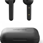 Urbanista Stockholm In-ear Bluetooth Handsfree Ακουστικά με Θήκη Φόρτισης Μαύρα