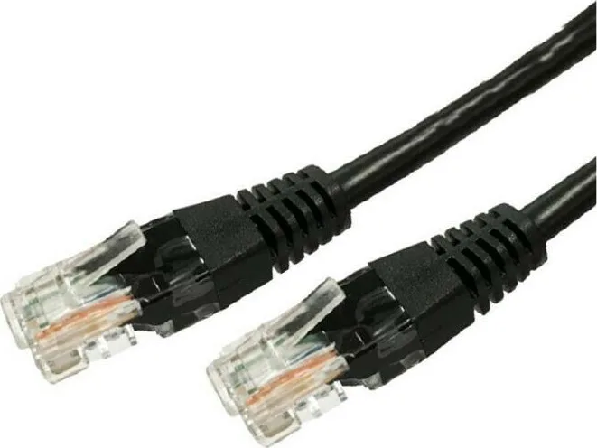 Tb Energy U/UTP Cat.6a (Gigabit) Καλώδιο Δικτύου Ethernet 1m Μαύρο AKTBXKS6AUP100B - Image 1