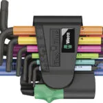 Wera Σετ 9 Κλειδιά Allen σε Σχήμα L 950/9 Hex-Plus Mulitcolour 2 05133164001