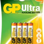 GP Batteries Ultra Αλκαλικές Μπαταρίες AAA 1.5V 4τμχ GPAU24-B4