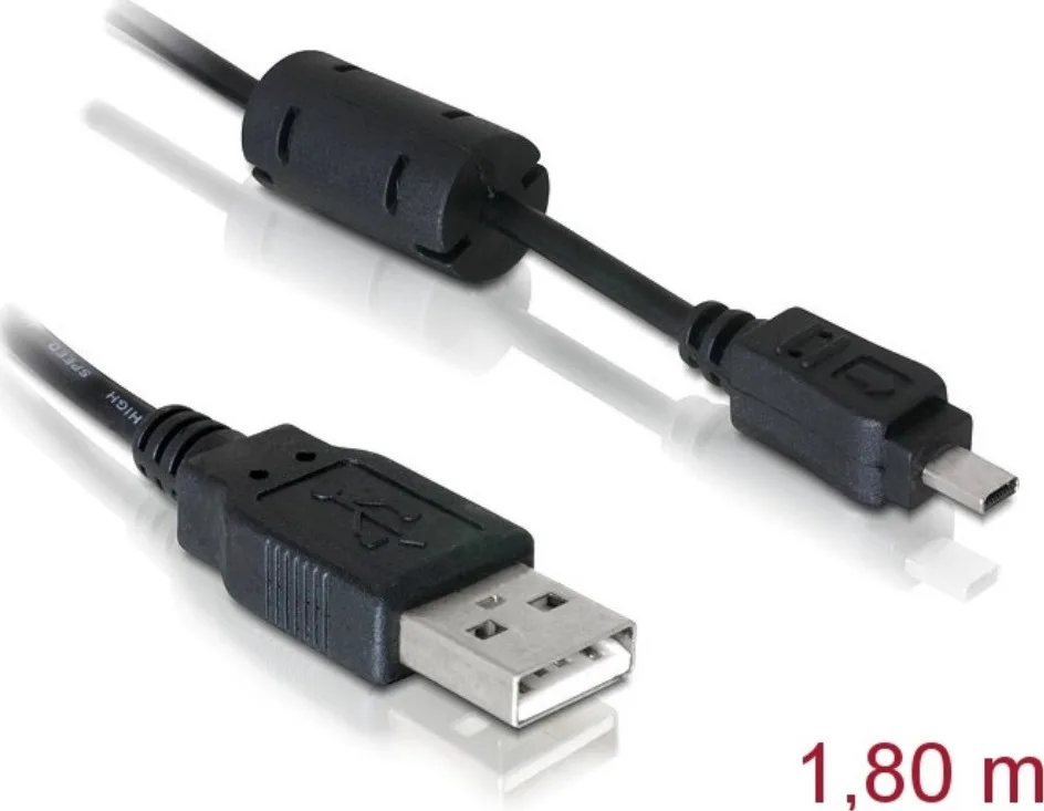 DeLock 8pin UC-E6 USB Καλώδιο 82414 - Image 1