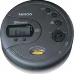 Lenco CD-300 CD-300 Φορητό Ηχοσύστημα με Bluetooth / CD / MP3 σε Μαύρο Χρώμα