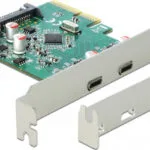 DeLock Κάρτα PCIe σε 2 θύρες Type-C (90397)