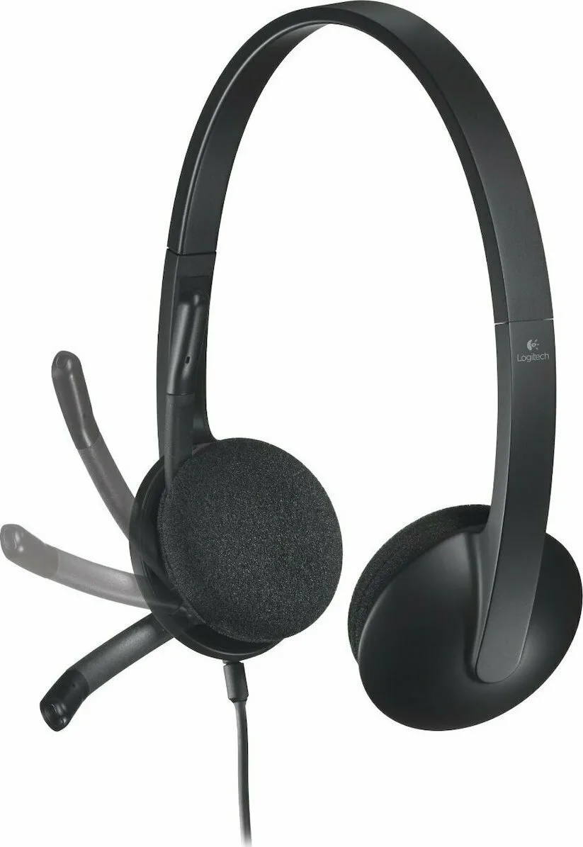 20201123210528_logitech_headset_h340_usb.jpeg Logitech H340 On Ear Multimedia Ακουστικά με μικροφωνο και σύνδεση USB - Image 1