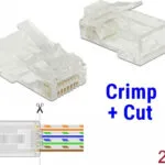DeLock RJ-45 male 20τμχ (86451)