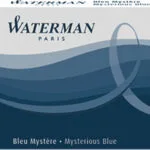 Waterman 8 Ανταλλακτικά Μελάνια για Πένα Μπλε S0110910