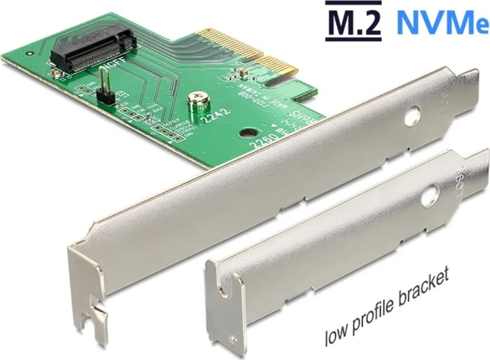 20201215164658_delock_karta_pcie_se_thyres_m_2_89370.jpeg DeLock Κάρτα PCIe σε θύρες M.2 (89370) - Image 1