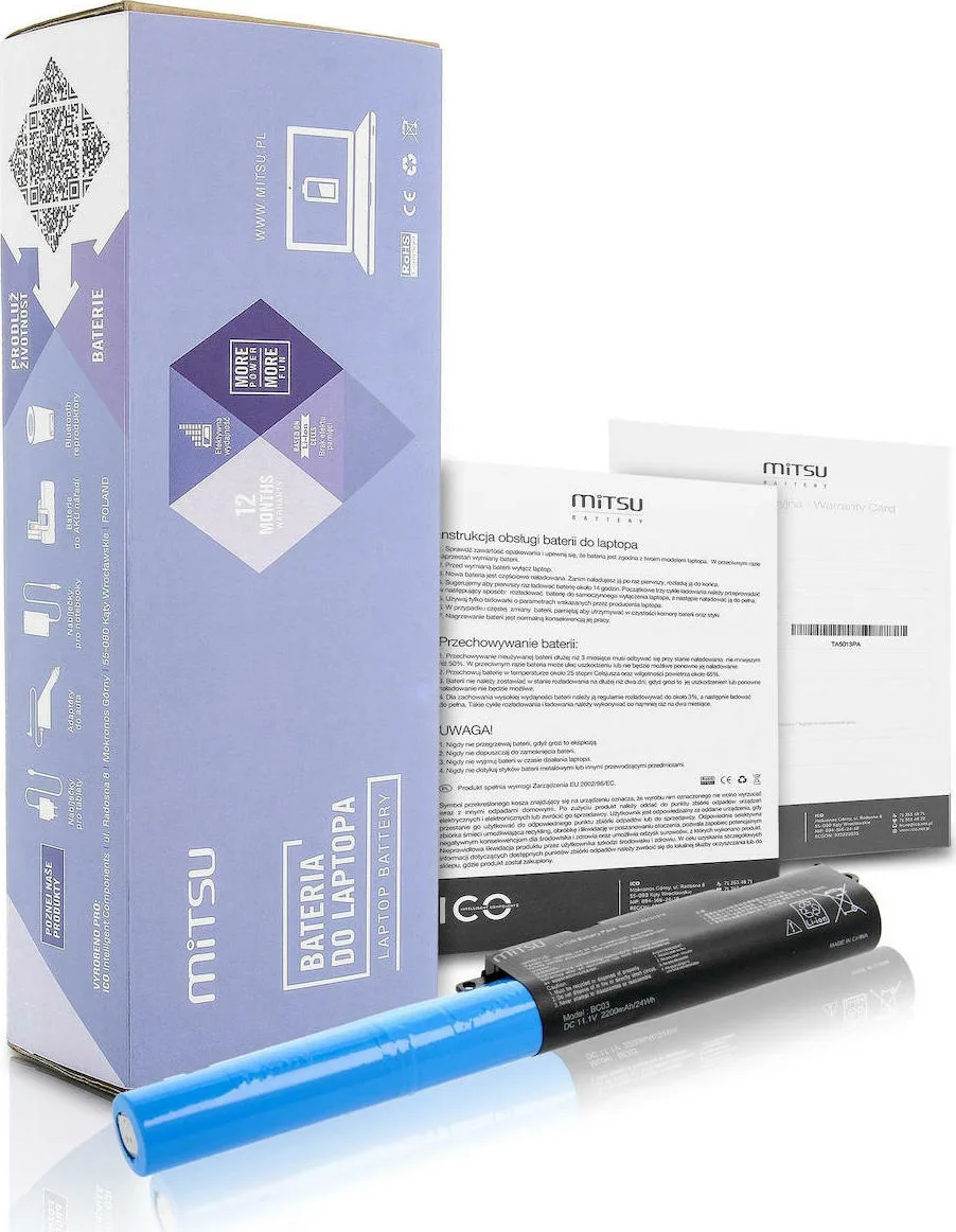 20201222124146_mitsu_mpataria_gia_asus_bc_as_x540_2200mah.jpeg Mitsu Συμβατή Μπαταρία για Asus X540 με 2200mAh (BC/AS-X540) - Image 1