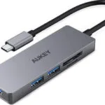 Aukey Unity C63 Hub 3 Θυρών USB 3.0 με σύνδεση USB-C Γκρι CB-C63