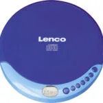 Lenco CD-011 CD-011 Φορητό Ηχοσύστημα με CD σε Μπλε Χρώμα