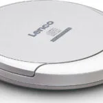 Lenco CD-201 CD-201 Φορητό Ηχοσύστημα με CD σε Ασημί Χρώμα