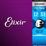 Elixir Σετ 80/20 Bronze Χορδών 12 - 53" για Ακουστική Κιθάρα Polyweb 11050