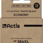 Actis Συμβατό Μελάνι Εκτυπωτή InkJet HP 364XL CB322EE 12ml Μαύρο 1τμχ KH-364PBKR