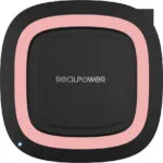 RealPower Ασύρματος Φορτιστής (Qi Pad) Ροζ (FreeCharger-10)