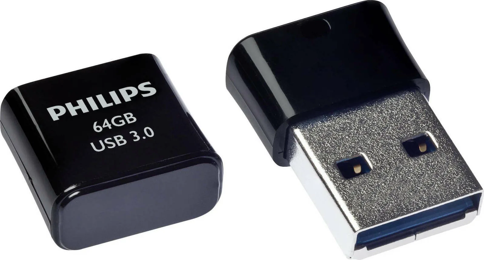 20210125162647_philips_pico_edition_3_0_64gb_usb_3_0.jpeg Philips Pico 64GB USB 3.0 Stick Μαύρο - Image 1
