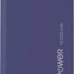 RealPower PB-15000C Power Bank 15000mAh με 2 Θύρες USB-A και Θύρα USB-C Μπλε