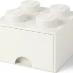 LEGO Παιδικό Κουτί Αποθήκευσης από Πλαστικό Storage Desk Drawer Λευκό 15x11.3x11.3cm 40201735