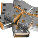 Lindy Lindy USB Port Blocker Without Key Orange 10τμχ (40463)