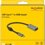 DeLock Μετατροπέας USB-C male σε HDMI female 1τμχ 66571