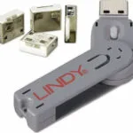 Lindy USB Port Blocker 1 key + 4x blocks (40454)