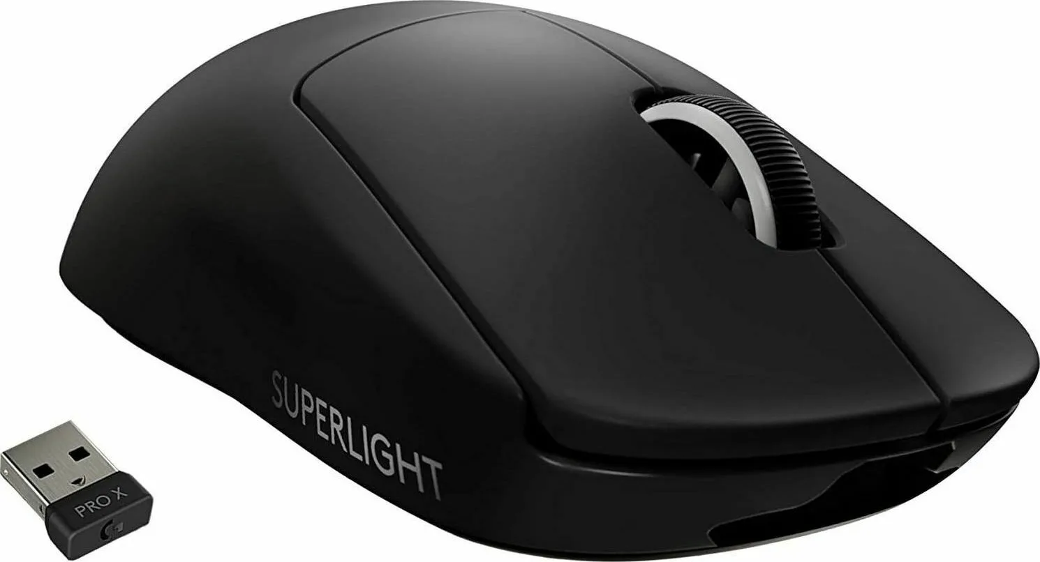 20210208122603_logitech_pro_x_superlight_mayro.jpeg Logitech Pro X Superlight Ασύρματο Gaming Ποντίκι 25400 DPI Μαύρο - Image 1