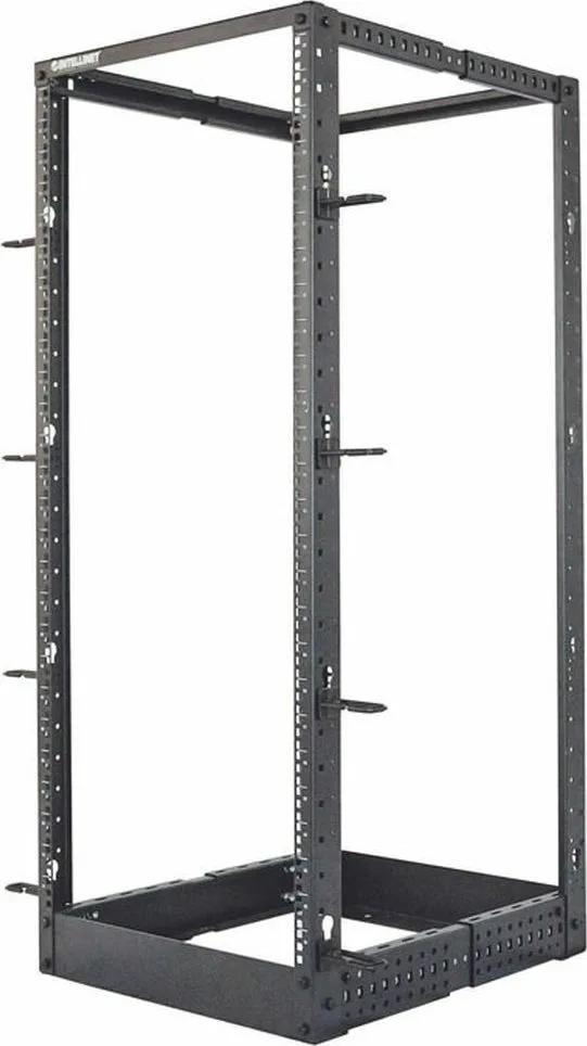 Intellinet Επιδαπέδια Καμπίνα Rack 26U Ανοιχτού Τύπου 55.88x51.45x129.52cm Μαύρο 714242 - Image 1
