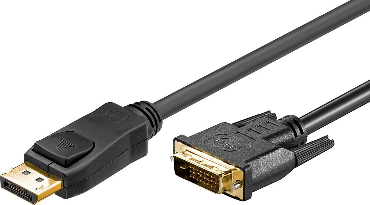 20210208151337_goobay_cable_dvi_d_male_displayport_male_2m_51961.jpeg Goobay Cable DVI-D male - DisplayPort male 2m (51961) - Image 1